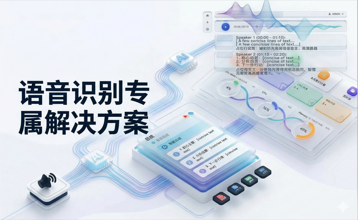 语音识别专属解决方案