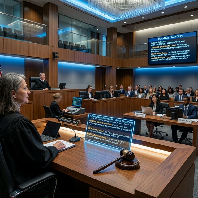 智慧法庭实时转写