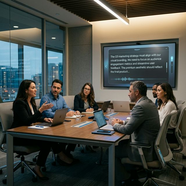 实时会议转写优势