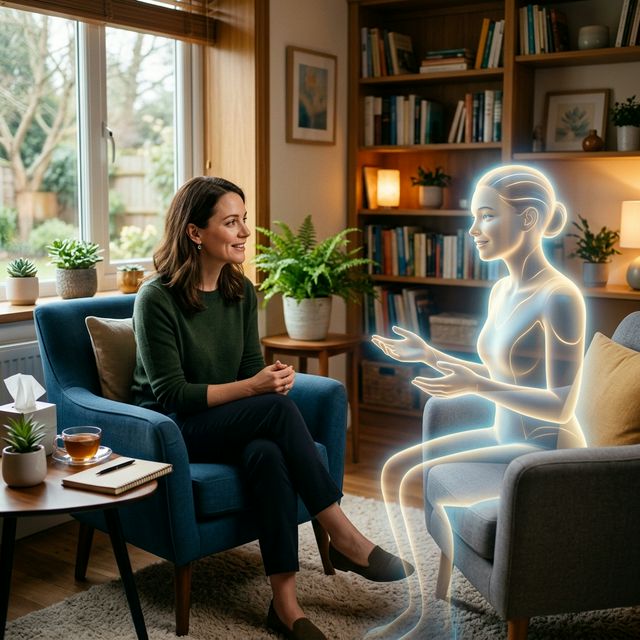 AI 心理咨询交互场景