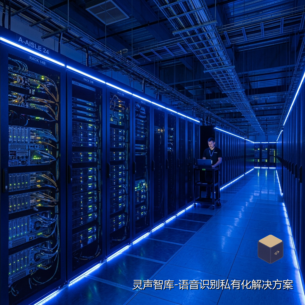 行业领先的灵声智库 GPU 算力集群示意图