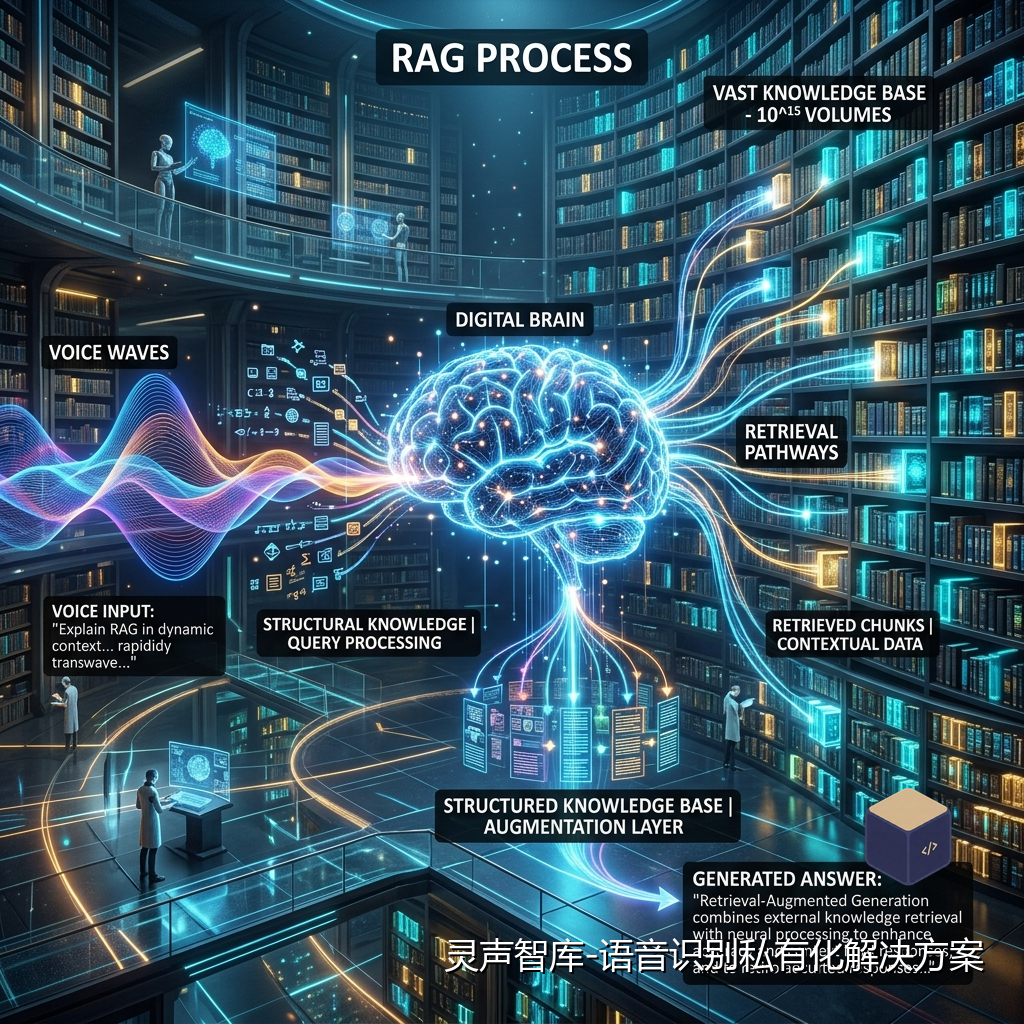 语音转写与RAG技术融合架构图