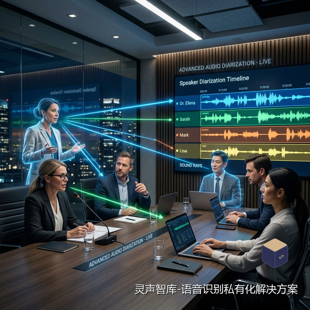 企业会议室多人声源定位与角色分离技术详解
