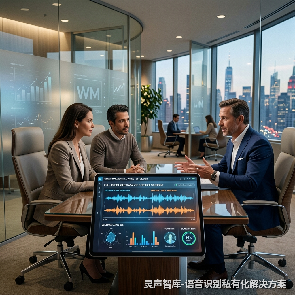 金融财富管理中心理财顾问多路双录通话的本地 ASR 智能质检与声纹分类方案
