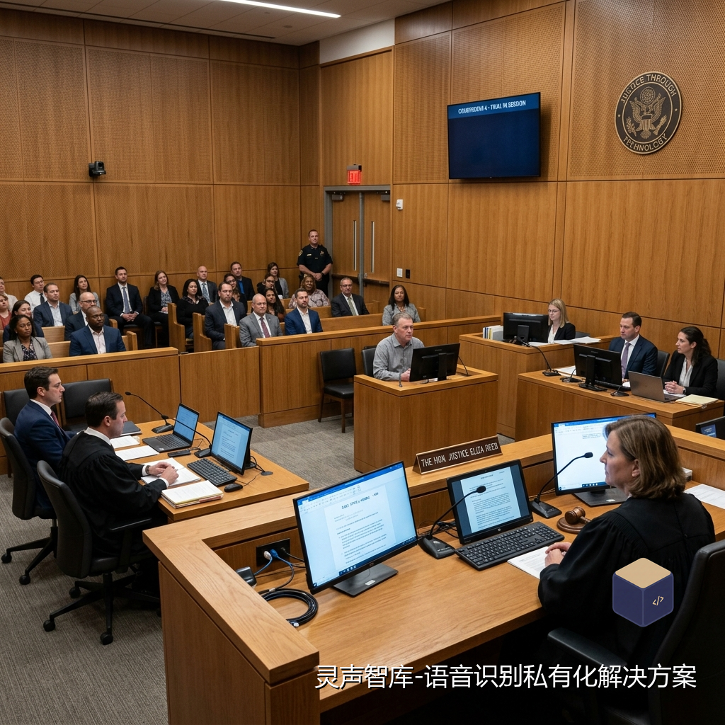 智慧法院数字法庭与司法庭审转写私有化部署系统实景