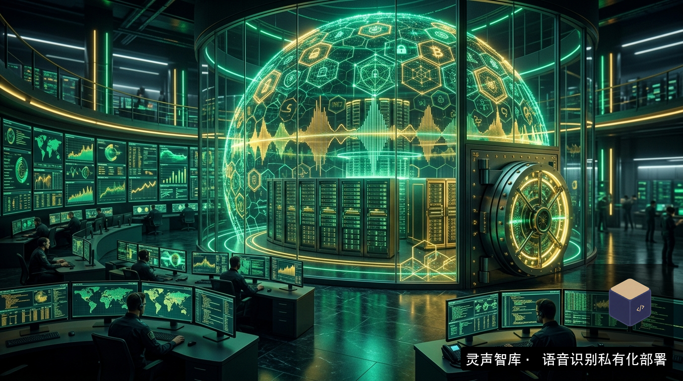 金融科技数据安全合规与语音识别私有化部署监管图