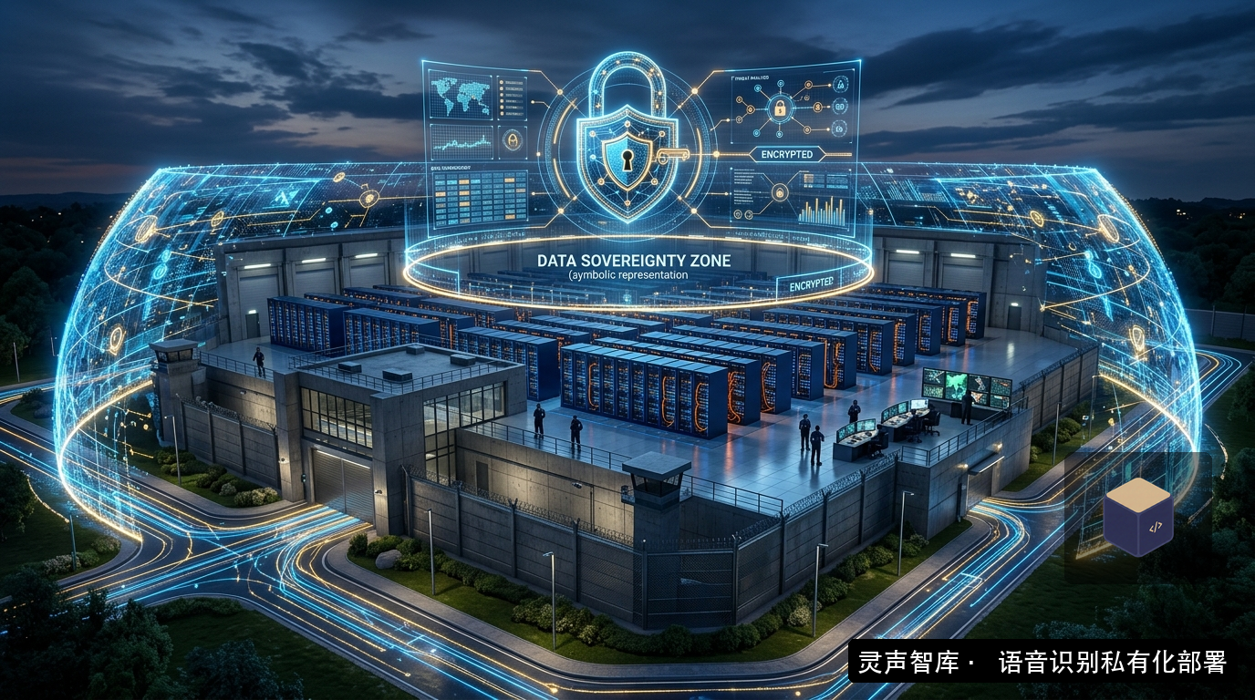 ITU 关键基础设施音频数据主权防线与内网物理隔离闭环架构图
