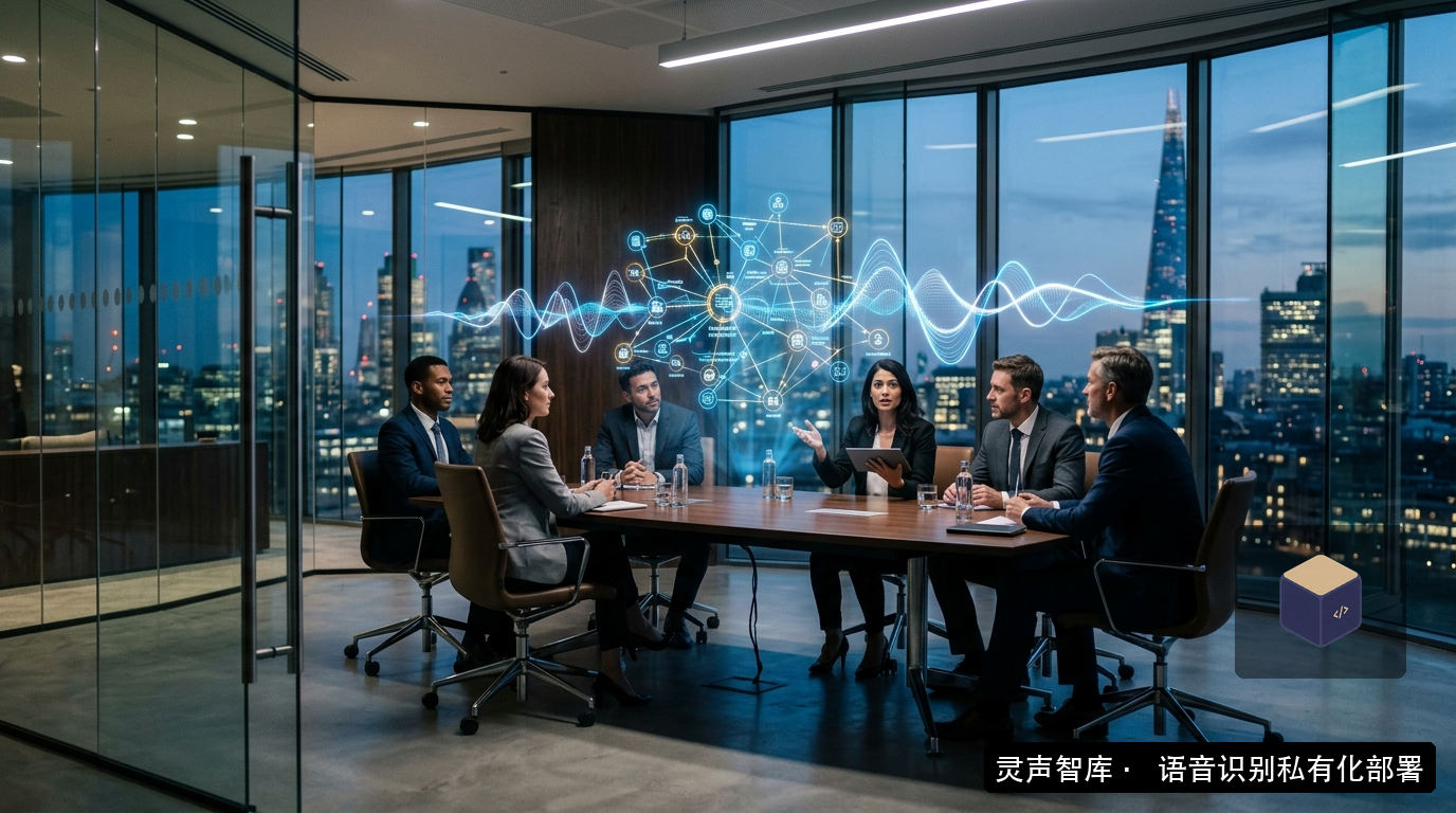 SenseVoice-Next 原生思维链超长上下文会议语音转写与决策知识图谱架构图
