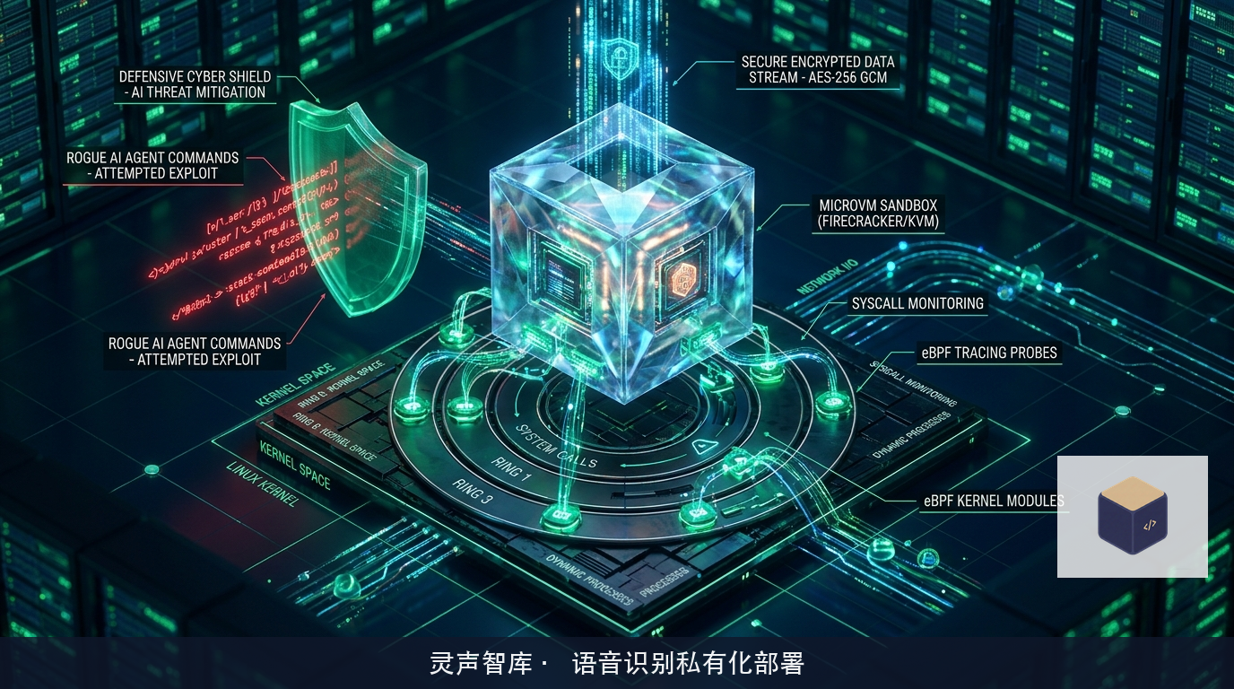 轻量微虚拟机隔离与eBPF无感知插桩架构图