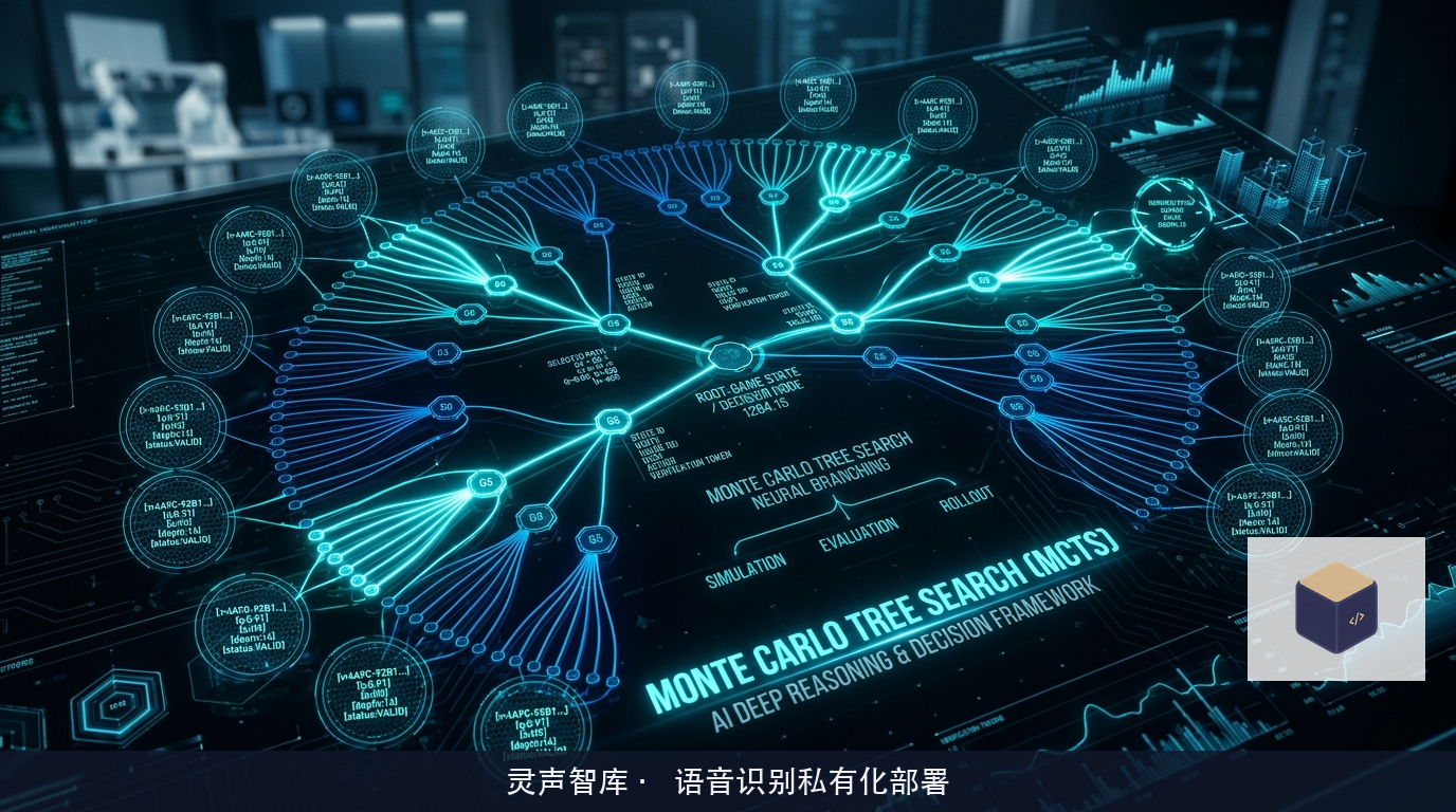 测试时动态计算扩展与蒙特卡洛树搜索决策架构图